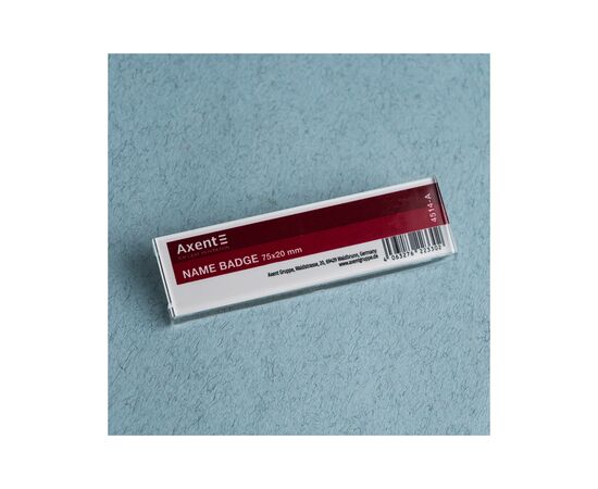Бейдж Axent акриловий на магніті 4514 (75х20 мм) (4514-A), зображення 3