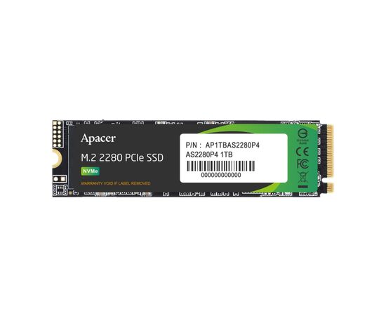 Накопичувач SSD M.2 2280 1TB AS2280P4 Apacer (AP1TBAS2280P4)