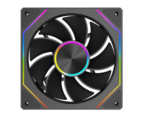 Кулер для корпуса PcCooler Вентилятор реверсний PCCOOLER FG120R ARGB BK чорний для корпусу 1 (FG120R ARGB BK), изображение 2