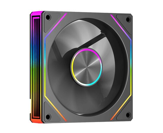 Кулер для корпуса PcCooler Вентилятор реверсний PCCOOLER FG120R ARGB BK чорний для корпусу 1 (FG120R ARGB BK), изображение 5