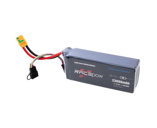 Аккумуляторный блок RacePow 350Wh/kg 23Ah 6S 22.2V 5C XT90S (350WHKG-23Ah-6S-5C), изображение 2