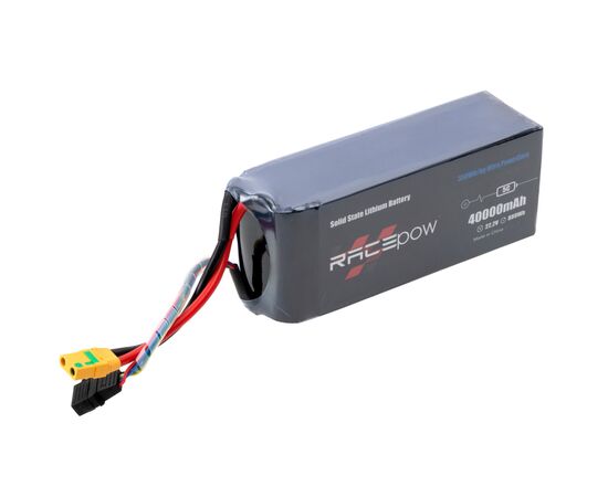 Аккумуляторный блок RacePow 350Wh/kg 40Ah 6S 22.2V 5C XT90S (350WHKG-40Ah-6S-5C), изображение 2