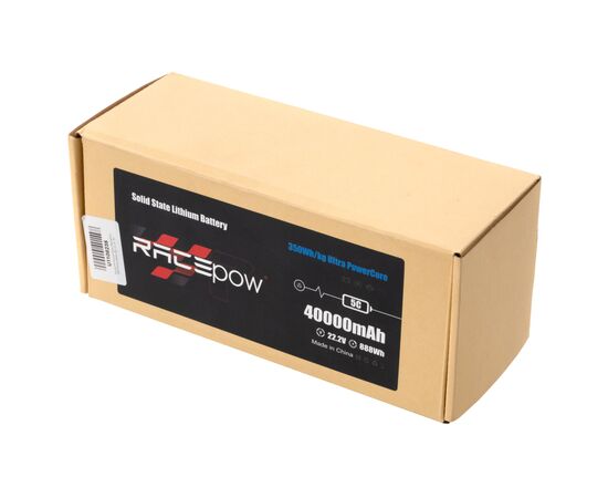 Аккумуляторный блок RacePow 350Wh/kg 40Ah 6S 22.2V 5C XT90S (350WHKG-40Ah-6S-5C), изображение 6