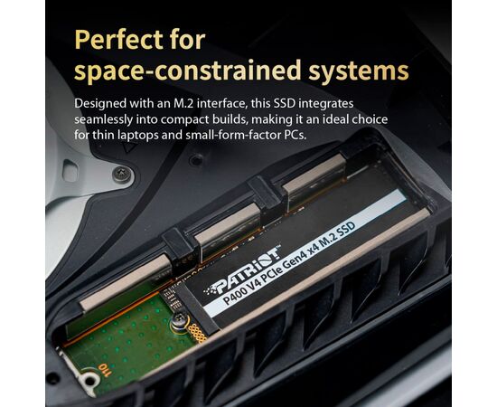 Накопичувач SSD M.2 2280 500GB P400 Patriot (P400VP500GM28H), зображення 6