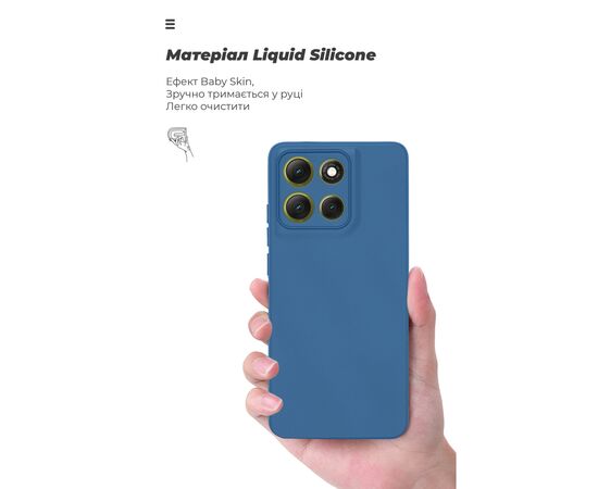 Чехол для мобильного телефона Armorstandart ICON Motorola G86 Power 5G Camera cover Dark Blue (ARM87036), изображение 7