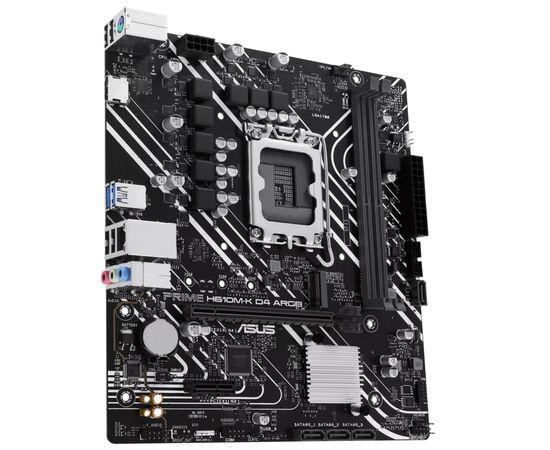 Материнська плата ASUS PRIME H610M-K D4 ARGB, зображення 4