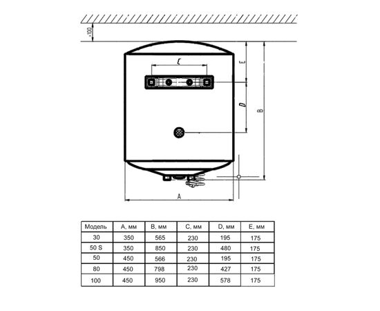 Бойлер Shivaki SHDDRY WH 1.5 50" MOIST, зображення 7