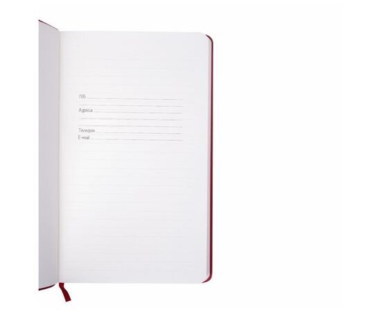 Блокнот Berganote Delgado А5, красный (50040438-02), изображение 6