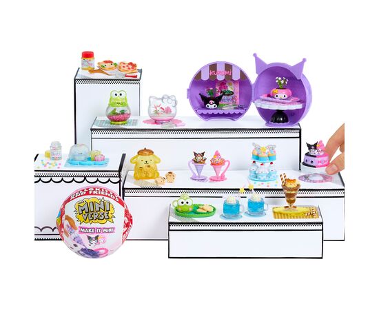 Игровой набор MGA's Miniverse Sanrio S2 Создай стиль вместе с Хэллоу Китти и друзьями (547235), изображение 8