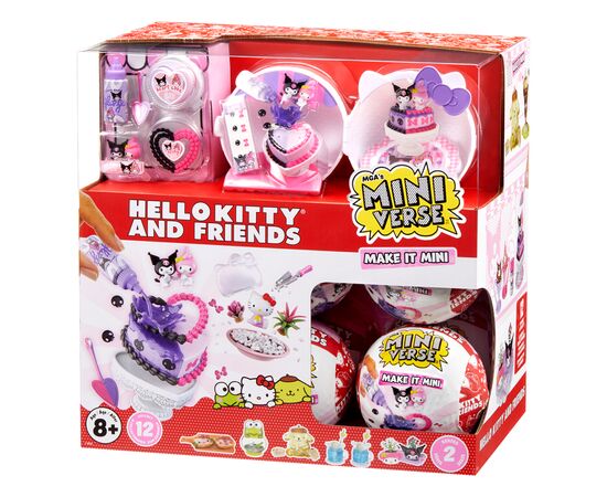 Игровой набор MGA's Miniverse Sanrio S2 Создай стиль вместе с Хэллоу Китти и друзьями (547235)