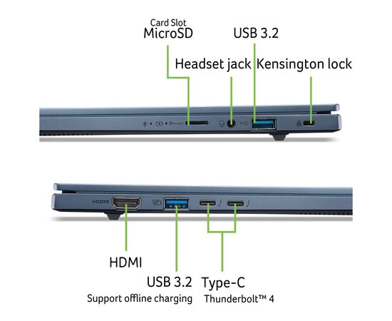 Ноутбук Acer Swift Go 14 SFG14-75 (NX.JNBEU.003), зображення 10