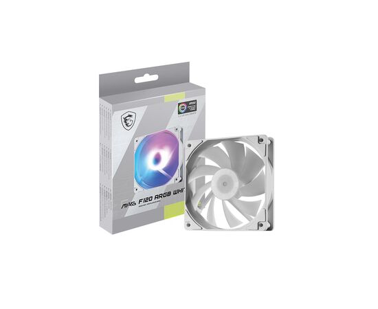 Кулер для корпуса MSI MAG F120 ARGB WHITE-1W