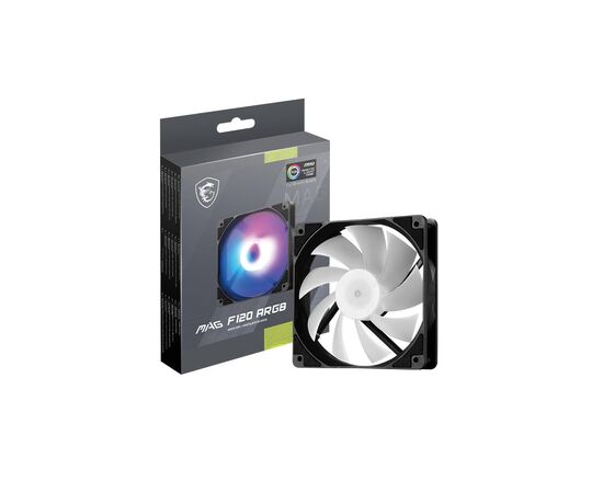 Кулер для корпуса MSI MAG F120 ARGB-1B, изображение 2