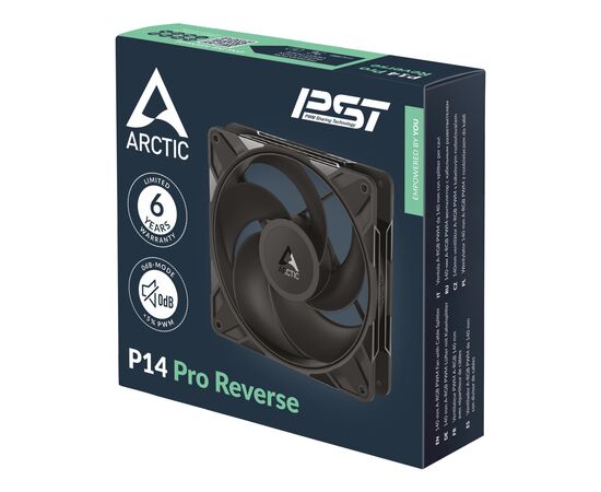 Кулер до корпусу Arctic P14 PRO REVERSE (ACFAN00329A), зображення 4