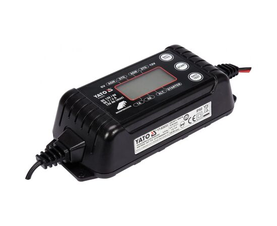 Зарядное устройство для автомобильного аккумулятора Yato YT-83033