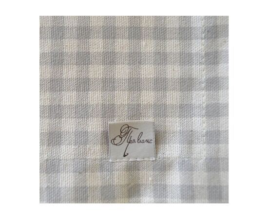 Салфетка на стол Прованс Bella 35х45 см Серая клетка (13608), изображение 2