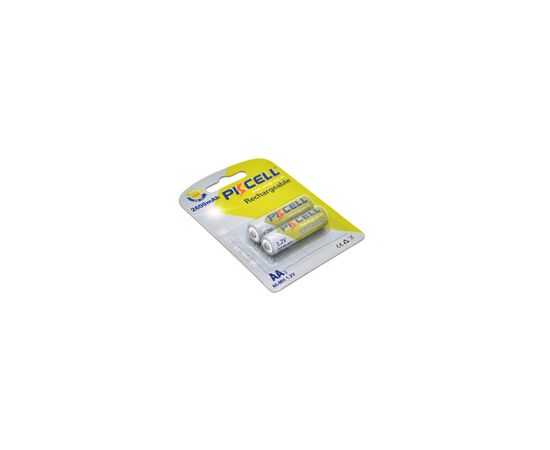 Аккумулятор AA R6 2600mAh 1.2V NiMH Rechargeable Battery, 2шт/бл PkCell (PC/AA2600-2B)