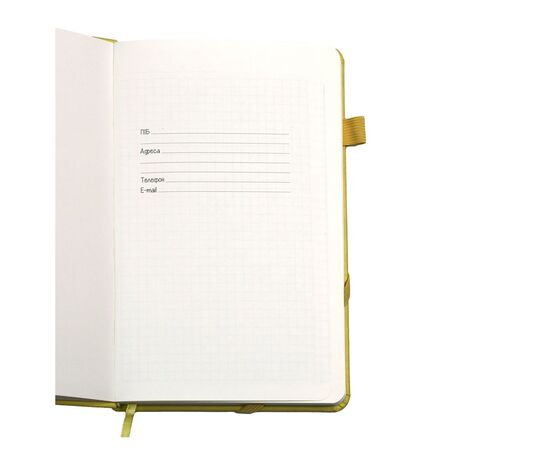 Блокнот Berganote Hard А5, жовтий (50040138-05), зображення 7