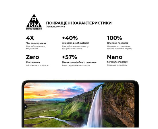 Скло захисне Armorstandart Pro Motorola G06 4G / G06 Power 4G (ARM89055), зображення 5