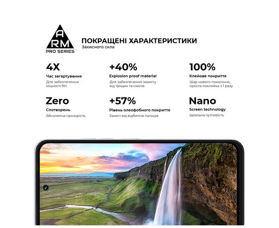 Скло захисне Armorstandart Pro Tecno Spark Go 2 4G (ARM87128), зображення 5