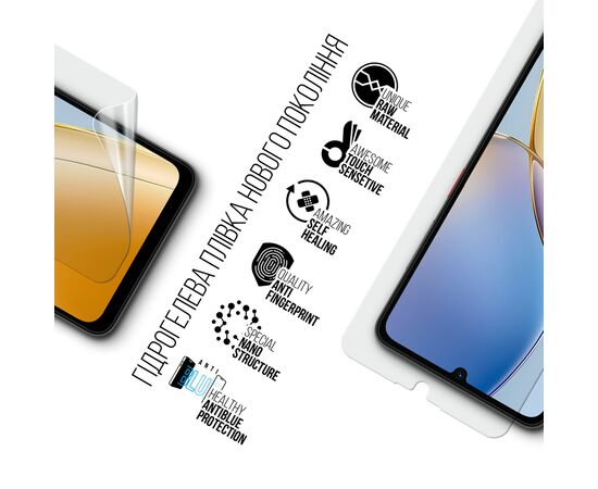 Плівка захисна Armorstandart hydrogel Anti-Blue ZTE Blade A56 4G (ARM87518), зображення 2