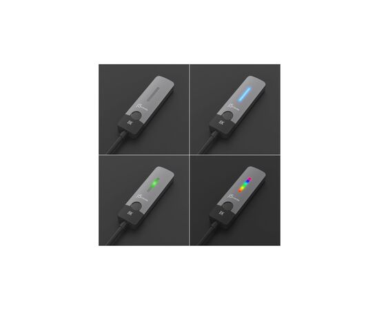 Переходник USB-C M to HDMI F 8K 60Hz LED RGB J5create (JCA157-N), изображение 5