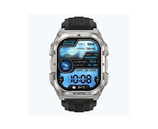 Смарт-часы KOSPET TANK M4 SILVER (6978602500072), изображение 2