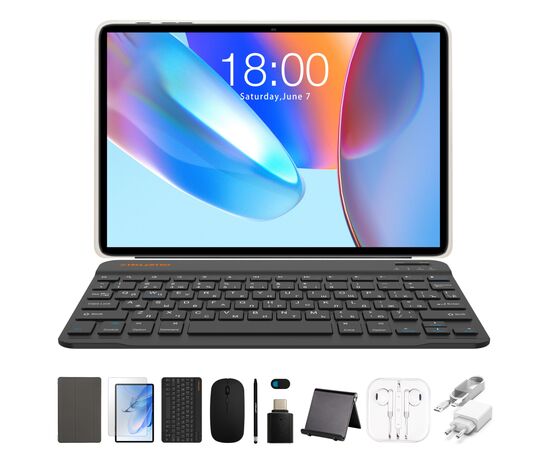 Планшет Teclast P33T KIT 10.1 3/64Gb Wi-Fi Blue Клавіатура/Миша/Навушники/Підставка/Стилус/Чохол (6940709688045), изображение 3