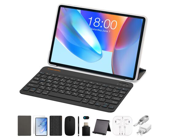 Планшет Teclast P33T KIT 10.1 3/64Gb Wi-Fi Blue Клавіатура/Миша/Навушники/Підставка/Стилус/Чохол (6940709688045), изображение 4