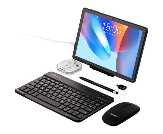 Планшет Teclast P33T KIT 10.1 3/64Gb Wi-Fi Blue Клавіатура/Миша/Навушники/Підставка/Стилус/Чохол (6940709688045), изображение 5