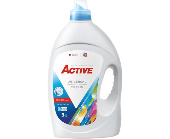 Гель для стирки Active PR Universal С ароматом свежести 3 л (4820196010029)