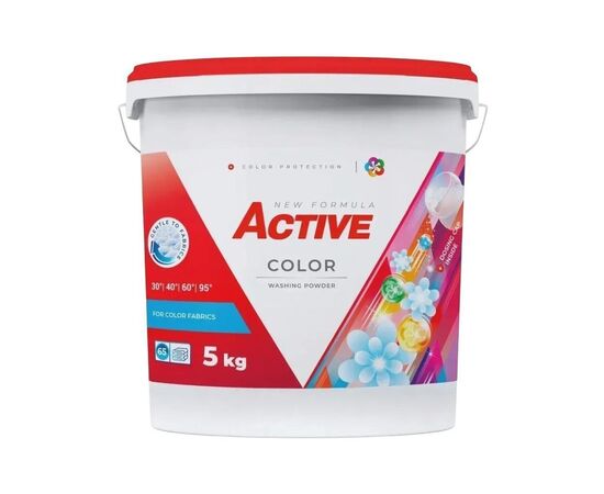 Стиральный порошок Active PR Color С ароматом свежести 5 кг + Дозатор (4820196010708)