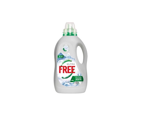 Гель для стирки Free Alpine Freshness White С ароматом свежести 2 л (4820196011507)