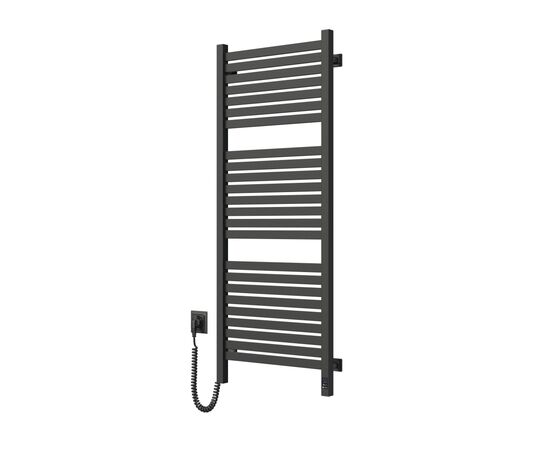 Полотенцесушитель Navin Авангард Х, 1200х480х71мм, Wi-Fi, сталь, чорний муар, ліве підключення (12-272155-4812), изображение 4