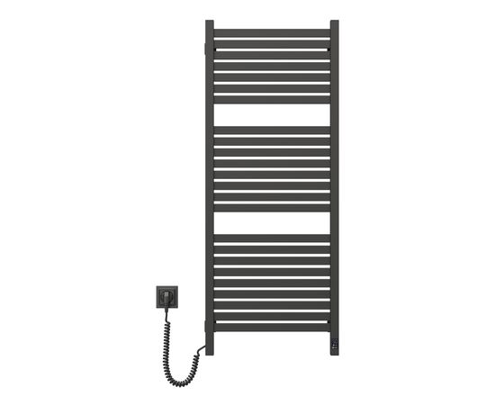 Полотенцесушитель Navin Авангард Х, 1200х480х71мм, Wi-Fi, сталь, чорний муар, ліве підключення (12-272155-4812), изображение 5