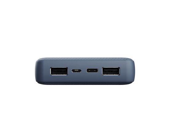 Батарея універсальна Trust Primo 20000 mAh ECO (USB-C/3A, 2*USB-A/2.4А) Blue (25026_TRUST), зображення 4