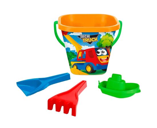 Игрушка для песка Wader Набор IML 4 элемента оранжевый (75040)