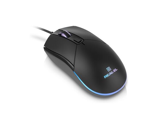 Мышка REAL-EL RM-515 USB Black (EL123200059), изображение 3