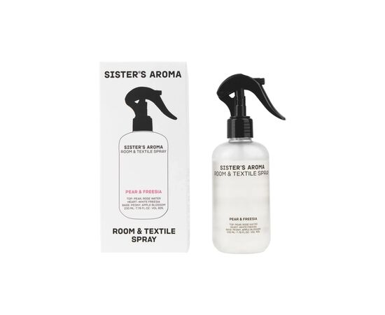 Освежитель воздуха Sister's Aroma Груша и фрезия Парфюмированный спрей для комнаты и текстиля 230 мл (4820227785995)