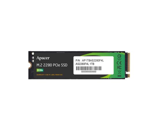 Накопитель SSD M.2 2280 1TB Apacer (AP1TBAS2280F4L-1)