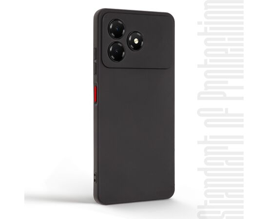 Чохол до мобільного телефона Armorstandart Matte Slim Fit ZTE Blade A36 4G Camera cover Black (ARM88901), зображення 2