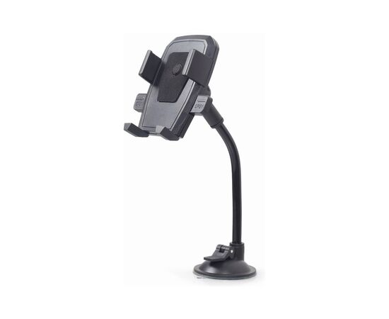 Універсальний автотримач Gembird 55-80 мм, кріплення на скло (TA-CHW-04), зображення 3