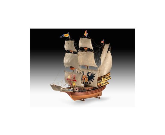 Сборная модель Revell Испанский галеон, уровень 5, 1:96 (RVL-05620), изображение 8