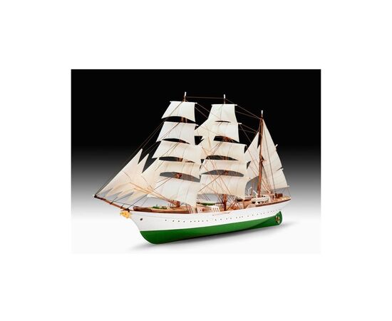 Сборная модель Revell Корабль Gorch Fock, уровень 3, 1:350 (RVL-05432), изображение 7