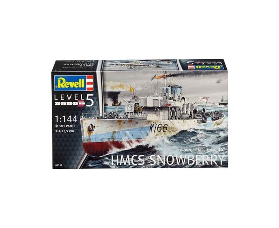 Сборная модель Revell Корвет класса Флауэр «HMCS Snowberry», уровень 5, 1:144 (RVL-05132), изображение 11