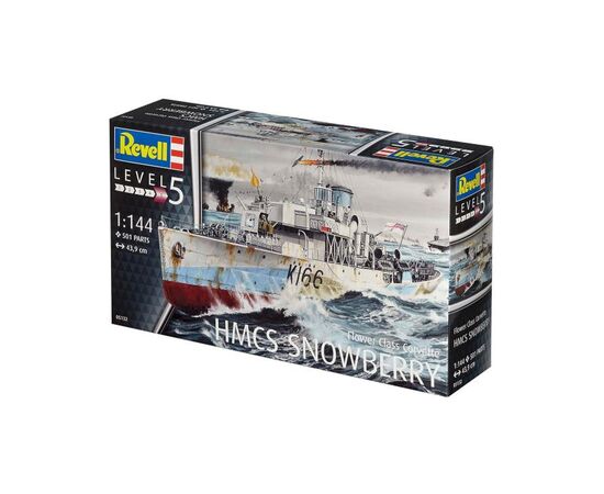 Сборная модель Revell Корвет класса Флауэр «HMCS Snowberry», уровень 5, 1:144 (RVL-05132), изображение 12