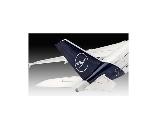 Сборная модель Revell Самолет Airbus A380-800 "Lufthansa" новая ливрея, уровень 5, 1:144 (RVL-03872), изображение 5