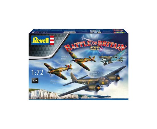 Збірна модель Revell На честь 85-річчя Битви за Британію 4 літаки, рівень 5, 1:72 (RVL-03766), зображення 2