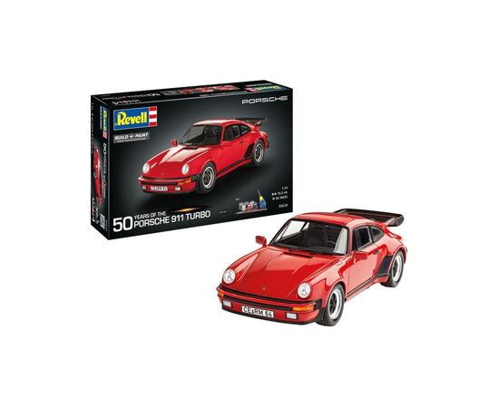Сборная модель Revell набор к 50 годовщине Porsche 911 Турбо, уровень 4, 1:24 (RVL-05634)