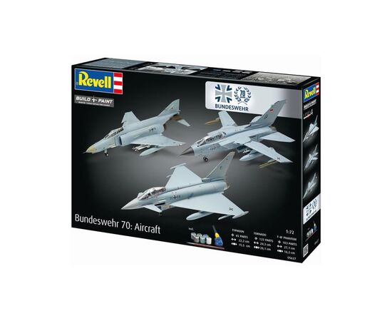 Сборная модель Revell набор к 70 годовщине ВВС Германии 3 самолета, уровень 5, 1:72 (RVL-05627), изображение 11